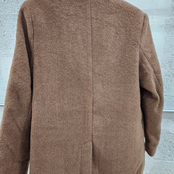 NWT Universal Thread Women’s Oversized Blazer Tan Casual Lightweight Jacket S - Picture 7 of 10